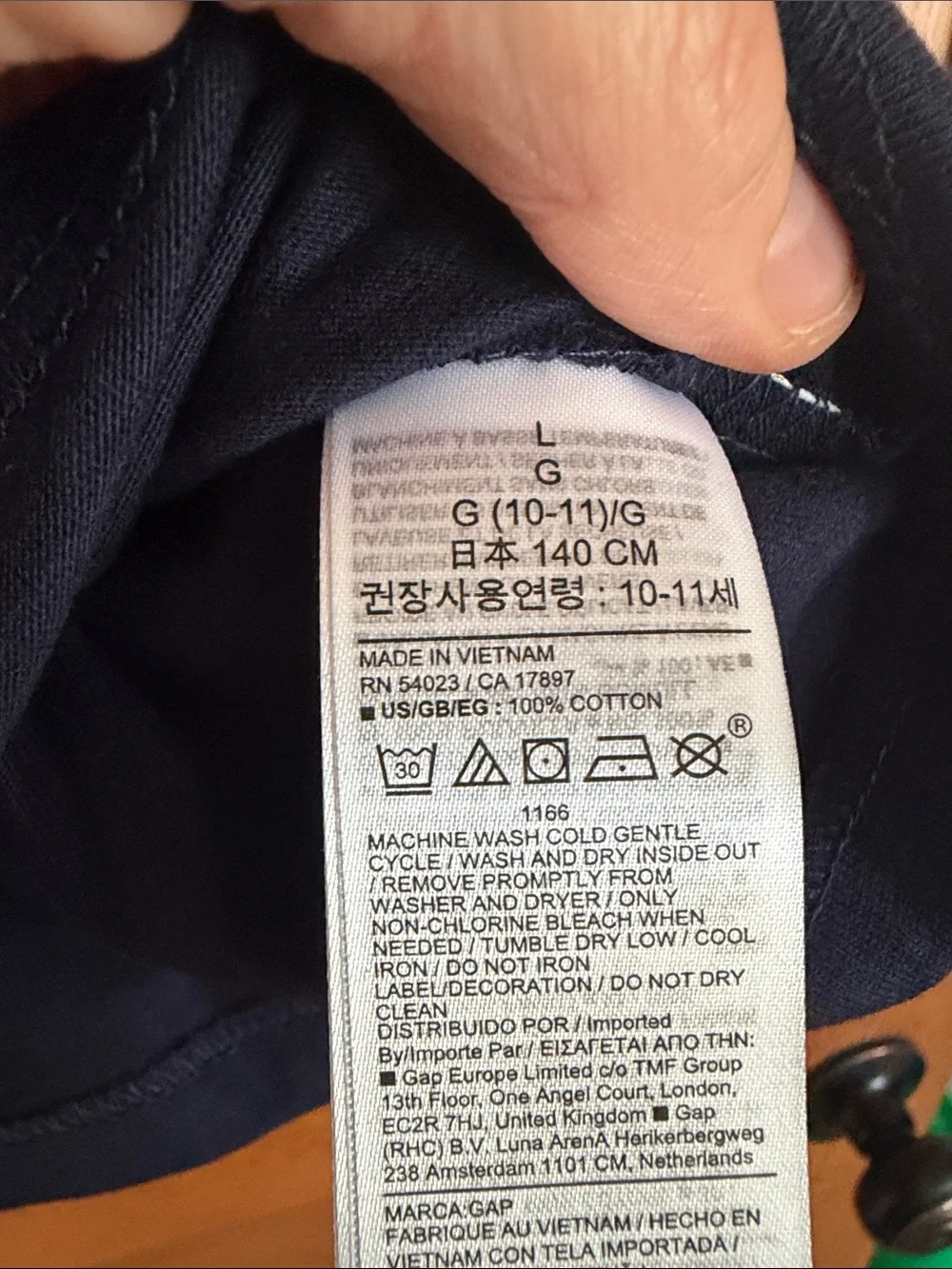 GAP nwt navy